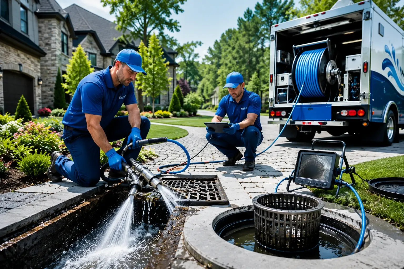 Local outdoor drain cleaning professionals in Brickeys, AR