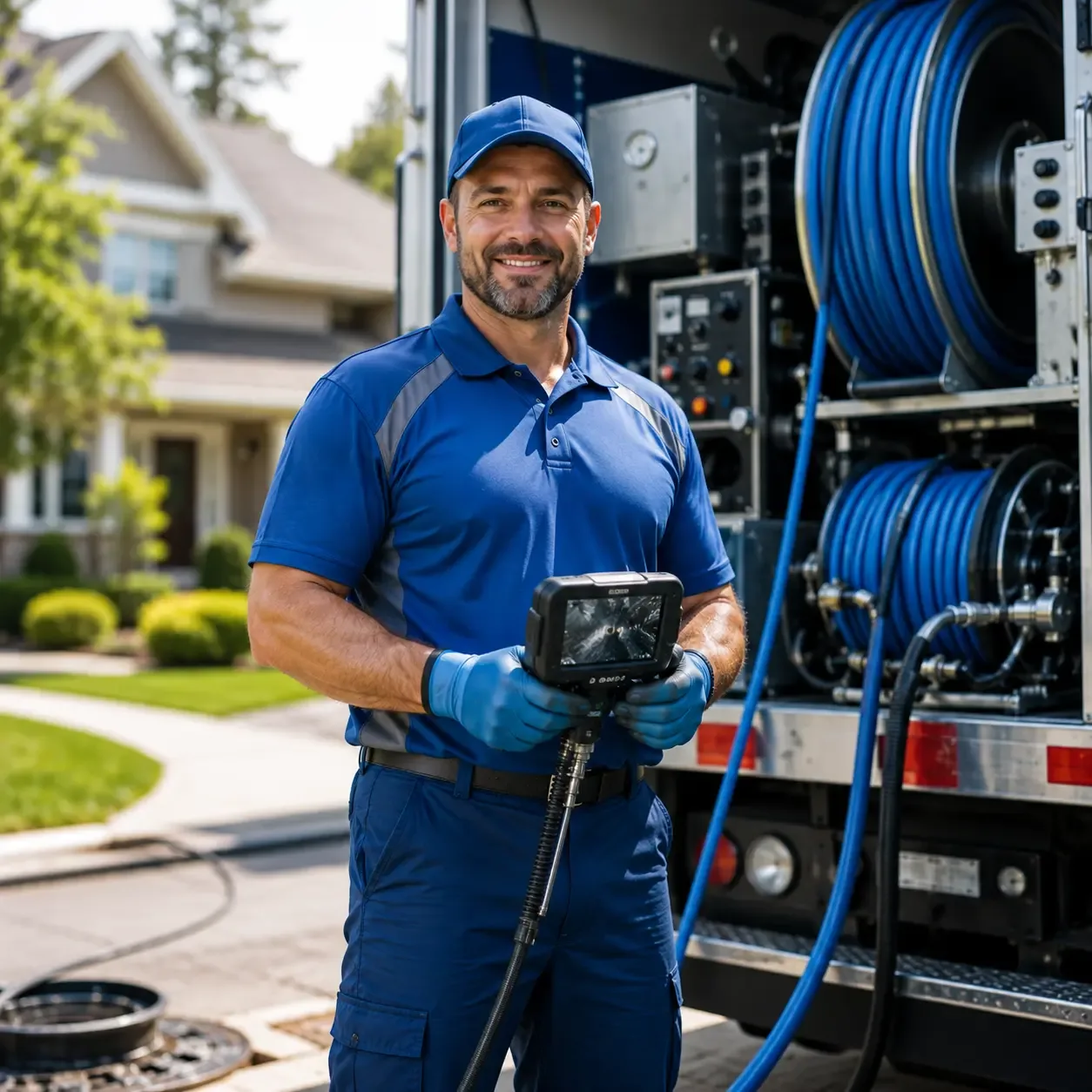 Local outdoor drain cleaning specialists in Brickeys, AR
